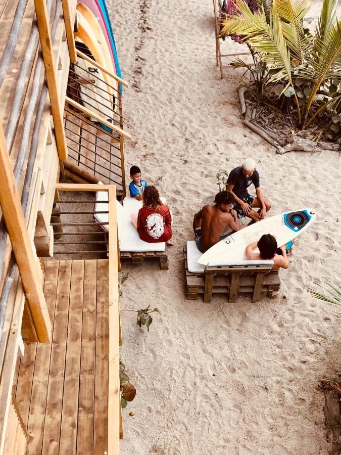 הוסטל Guachaca Mendihuaca Surf Camp מראה חיצוני תמונה