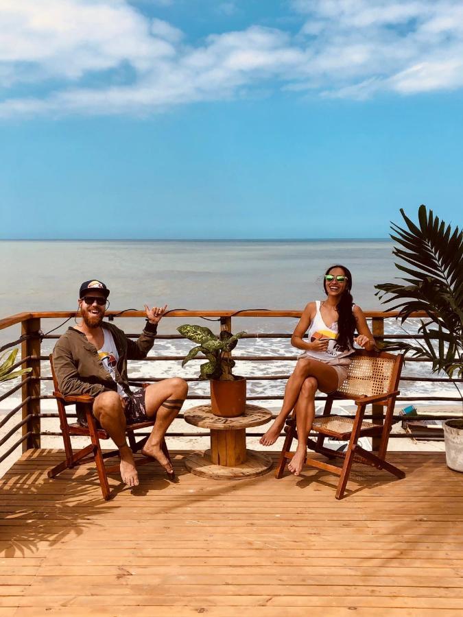 הוסטל Guachaca Mendihuaca Surf Camp מראה חיצוני תמונה